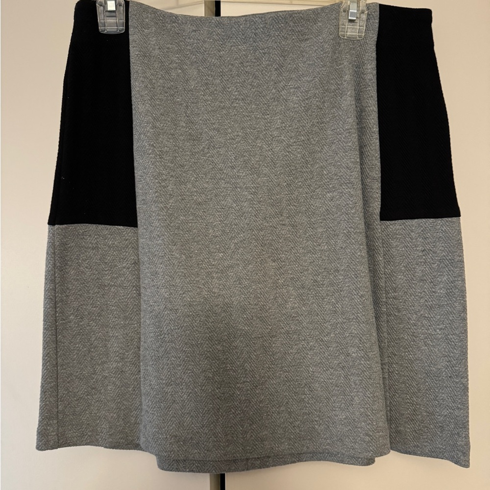 Black and gray skirt